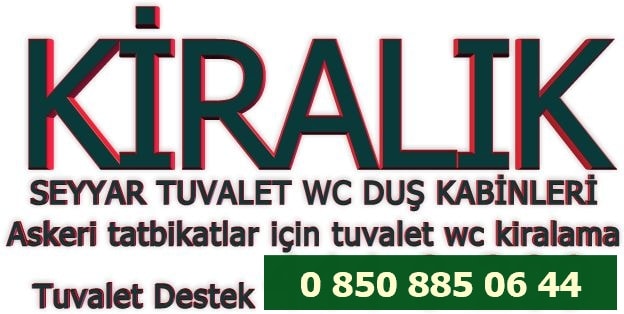 Askeri tatbikat wc kiralama hizmetimizden yararlanabilirsiniz.