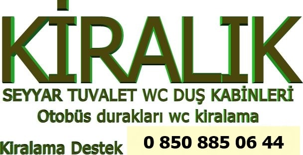 Otobüs durağı portatif wc kiralama hizmetimizden yararlanabilirsiniz.
