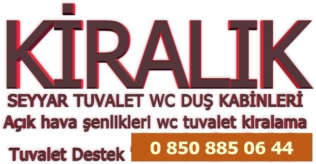A��k Hava �enlik tuvalet kiralama hizmetimizden yararlanabilirsiniz.