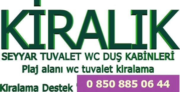 Plaj wc kiralama hizmetimizden yararlanabilirsiniz.
