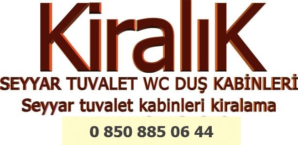 Seyyar tuvalet kabinleri hizmetimizden yararlanabilirsiniz.